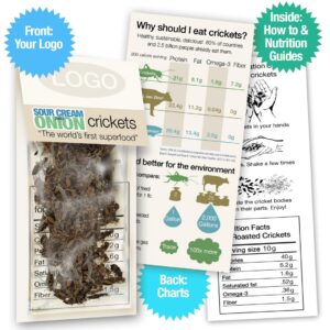 Sour Cream & Onion Crickets Sample Pack