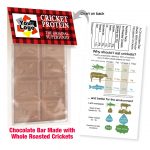 Cricket Crunch Bar | Whole Crickets | Milk Chocolate | Promo Size